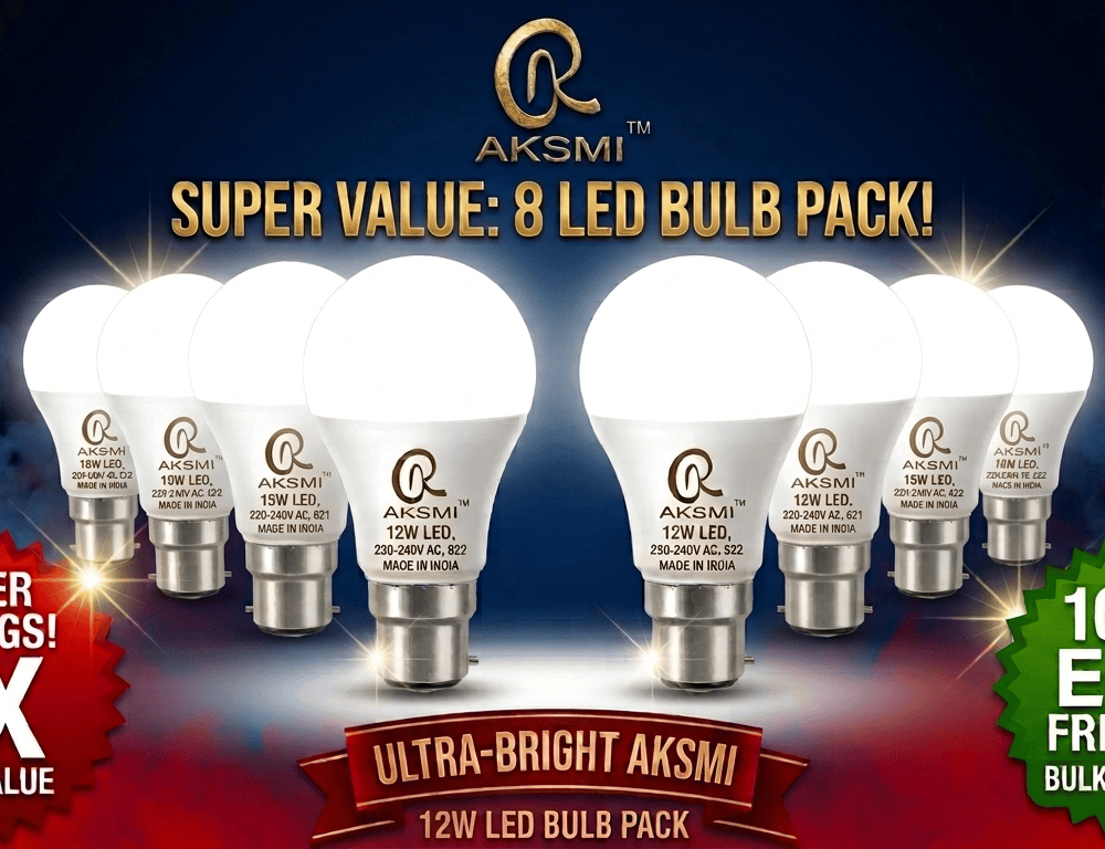 8 LED Bulb Pack