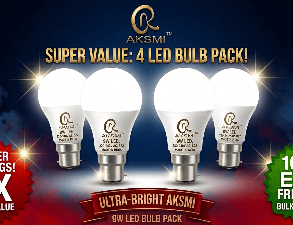 4 LED Bulb Pack