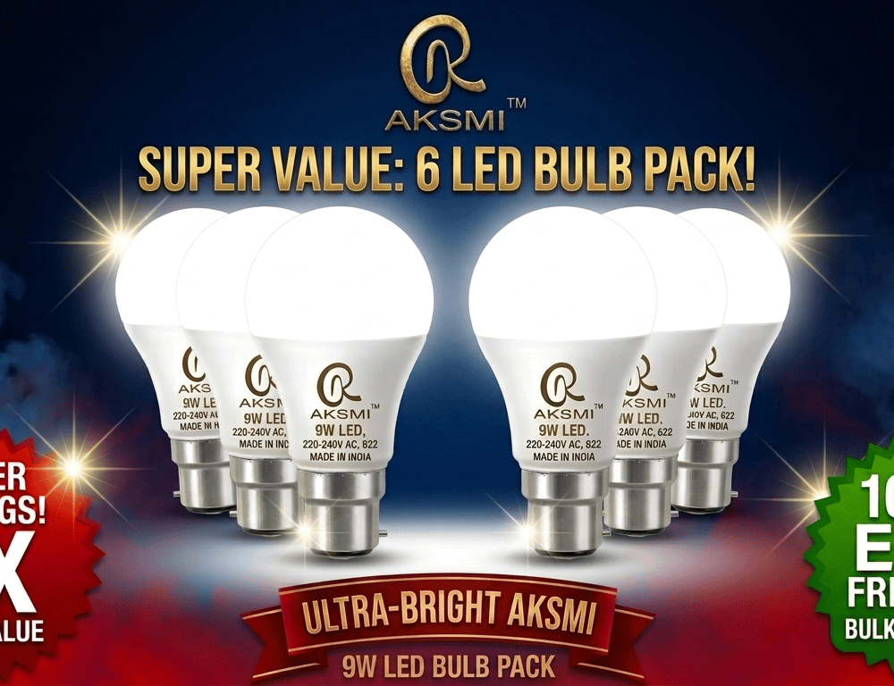 6 LED Bulb Pack
